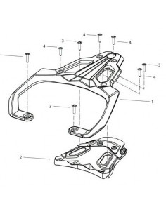 KIT POIGNEE ARRIERE Benelli...