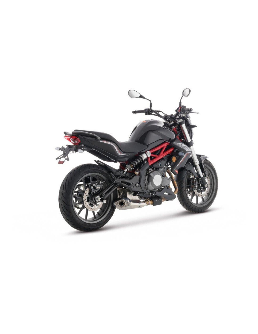 Plaque d'immatriculation arrière de moto Support de cadre arrière Pliant  Queue courte modifié pour Benelli 502c 752s